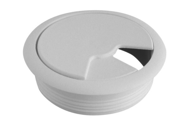 GTV Kunststoff-Kabeldurchführung, Durchmesser 60 mm, Buchenholz PM-PLFI60-47