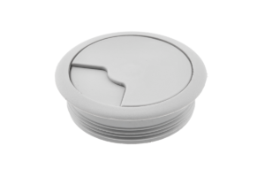 PM-PLFI60-30_2.92dfc961 Kunststoff-Kabeldurchführung, Durchmesser 60 mm, aschgrau PM-PLFI60-30