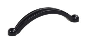 Schwarz seidenmatt Pulverbeschichtung PC0