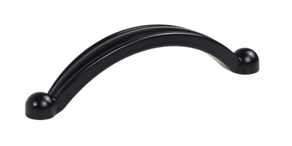 Schwarz seidenmatt Pulverbeschichtung PC0