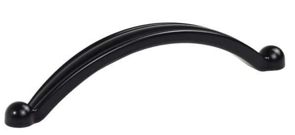 Schwarz seidenmatt Pulverbeschichtung PC0