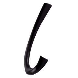 Schwarz seidenmatt Pulverbeschichtung PC0