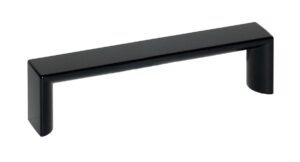 Schwarz seidenmatt Pulverbeschichtung PC0