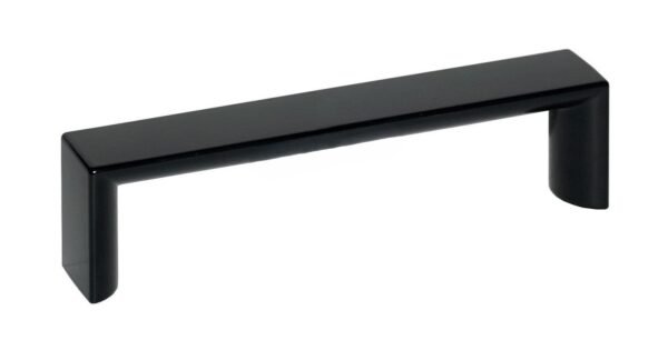 Schwarz seidenmatt Pulverbeschichtung PC0