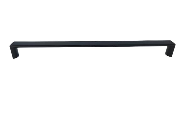 Schwarz seidenmatt Pulverbeschichtung PC0