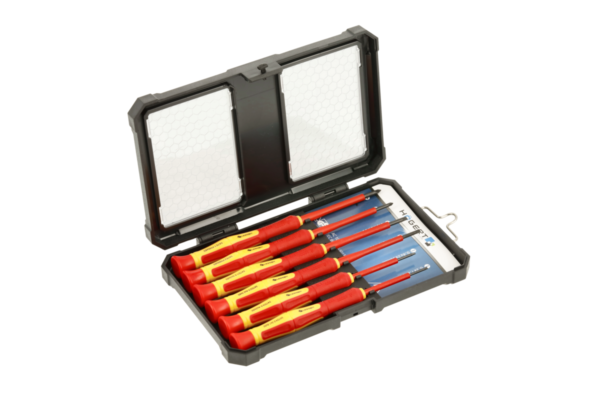 Högert Präzisionsschraubendreher 6 Stück, isoliert 1000 V