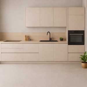 K5981 Cashmere Küche nach Maß in Farbe K5981 Cashmere 3200mm