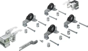 Het­tich 45076 Schie­be­tür­be­schlä­ge-Set TopLi­ne 1