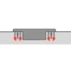 Scharnier Hettich Sensys 8645i, mit