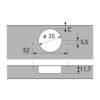 Scharnier Hettich Intermat 9943 ohne