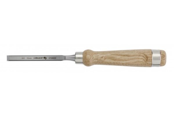 Holzflachmeißel 8 mm mit Holzgriff