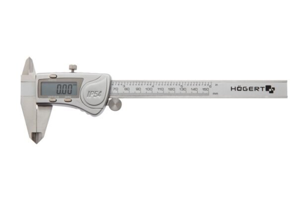 Högert digitaler Messschieber, Messbereich: 155