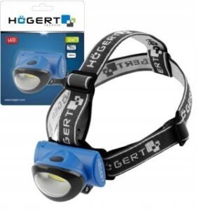 Hogert Stirnlampe Kopflampe 3x AAA