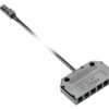Stecker für LED-Beleuchtung, Verteiler schwarz