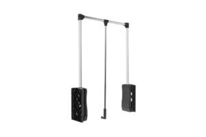 GTV Kleiderlift mit Öldruckfeder 545 – 700, 8кг, Chrom/Schwarz PG-ST4560-20