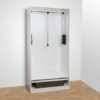 GTV Kleiderlift mit Öldruckfeder 545 – 700, 8кг, Chrom/Schwarz PG-ST4560-20
