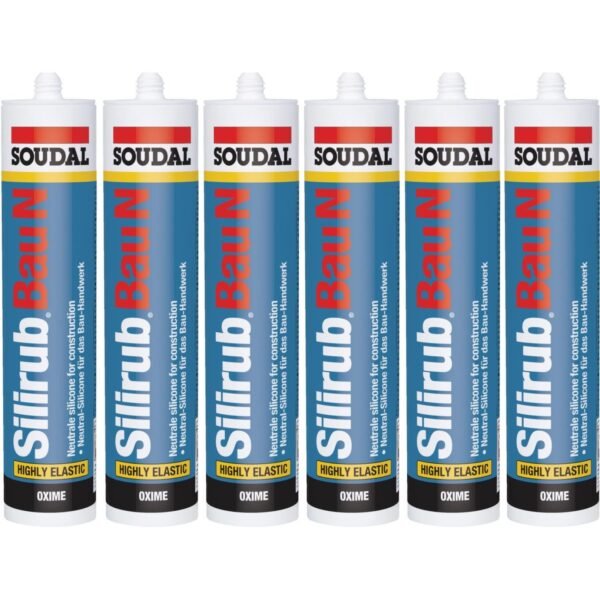 Soudal silikon Silirub Bau N