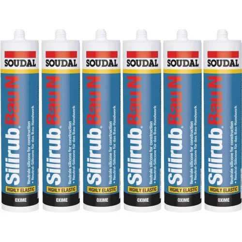 Soudal silikon Silirub Bau N