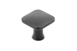 Möbelknopf Schwarz Matt 30mm